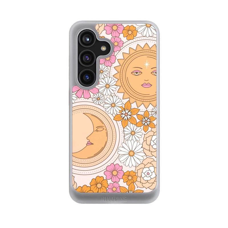 Galaxy S24 NIVOcore Mond-Sonne-Blumen