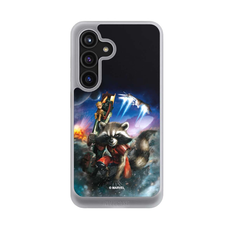 Galaxy S24 NIVOcore Rocket & Baby Groot Guardians Of The Galaxy