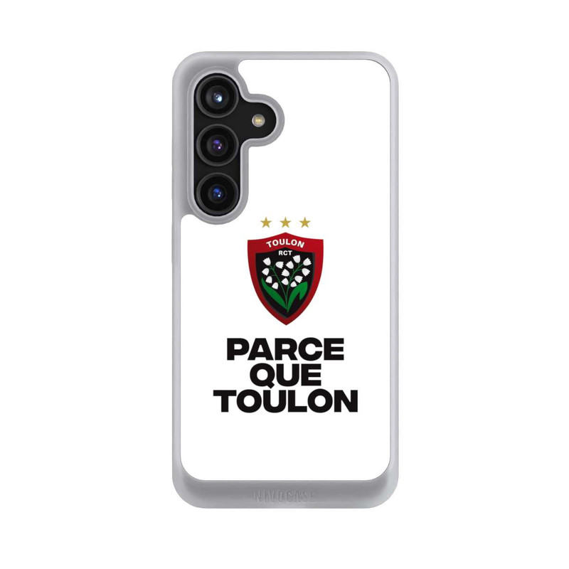 Galaxy S24 NIVOcore Parce Que Toulon Weiß
