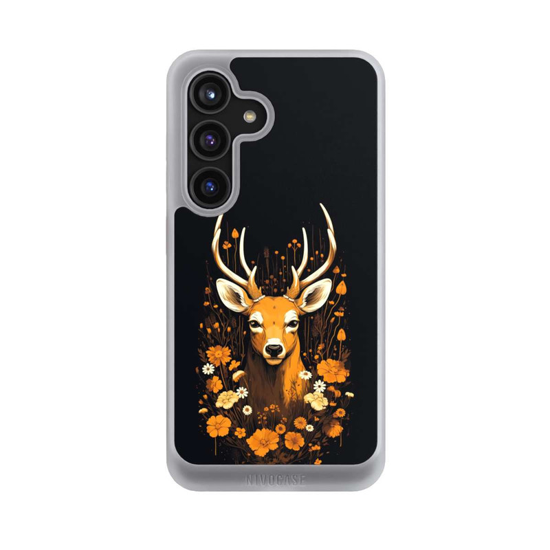 Galaxy S24 NIVOcore Deer Flowers Big