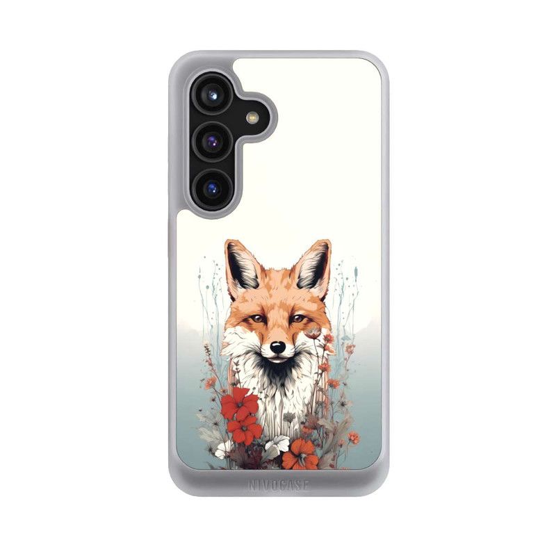 Galaxy S24 NIVOcore  Fox with Flowers
