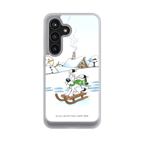 Samsung Galaxy S24 NIVOcore Idefix fährt Schlitten
