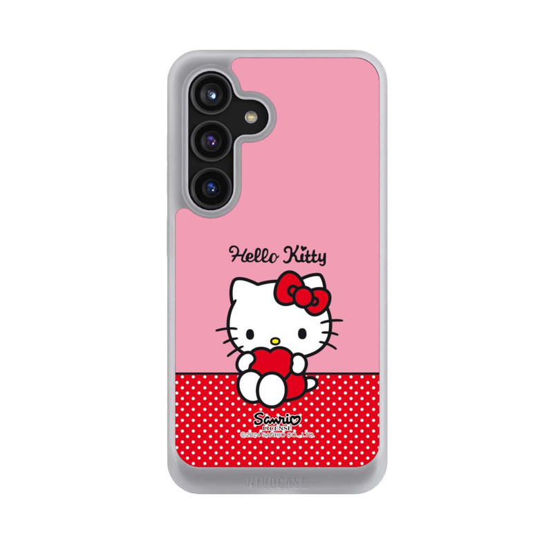 Galaxy S24 NIVOcore Hello Kitty sitzend mit Herz