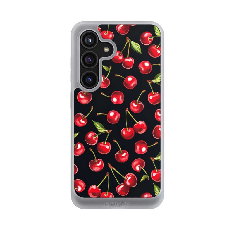 Galaxy S24 NIVOcore Kirschmuster Schwarz mit KI