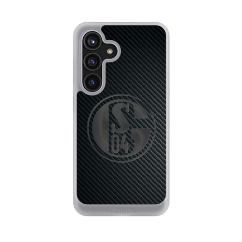 Samsung Galaxy S24 NIVOcore Schalke 04 Carbon Look