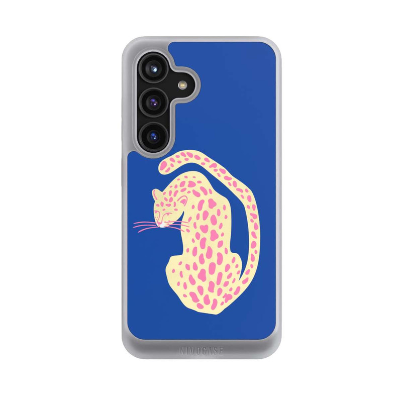 Galaxy S24 NIVOcore Blue Pink Cat
