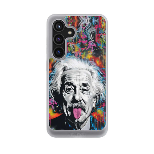 Samsung Galaxy S24 NIVOcore Physiker Bunte Zunge Raus