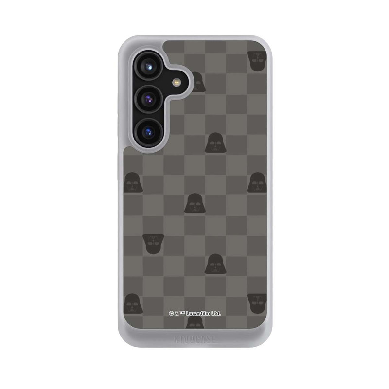 Galaxy S24 NIVOcore Darth Vader Schachbrettmuster Schwarz