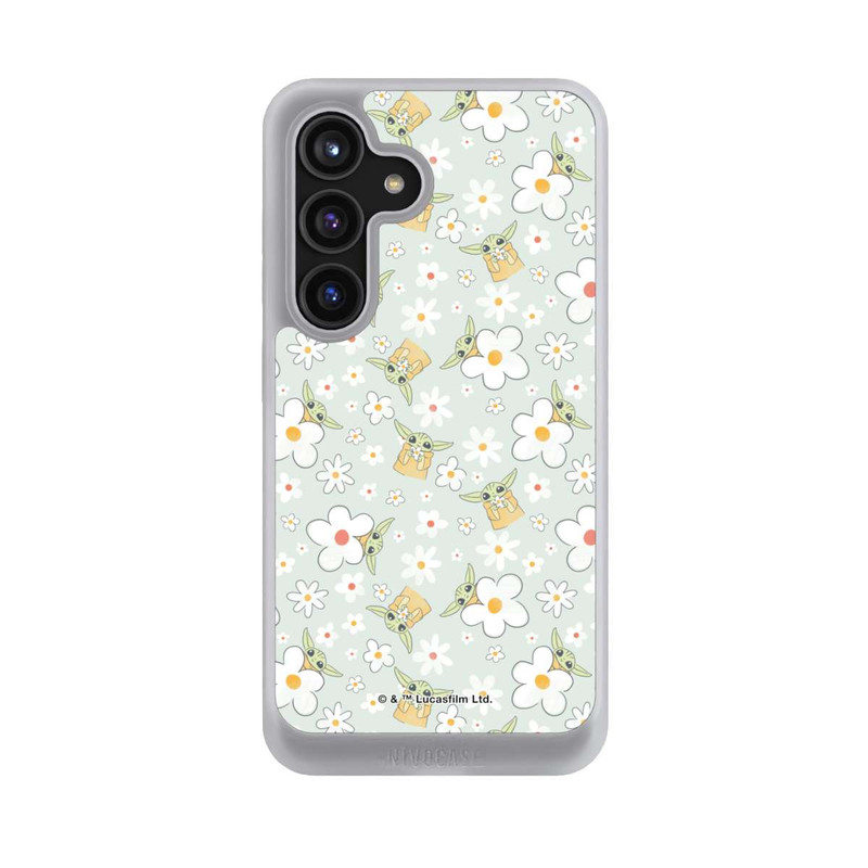 Galaxy S24 NIVOcore Baby Yoda Flower Pattern