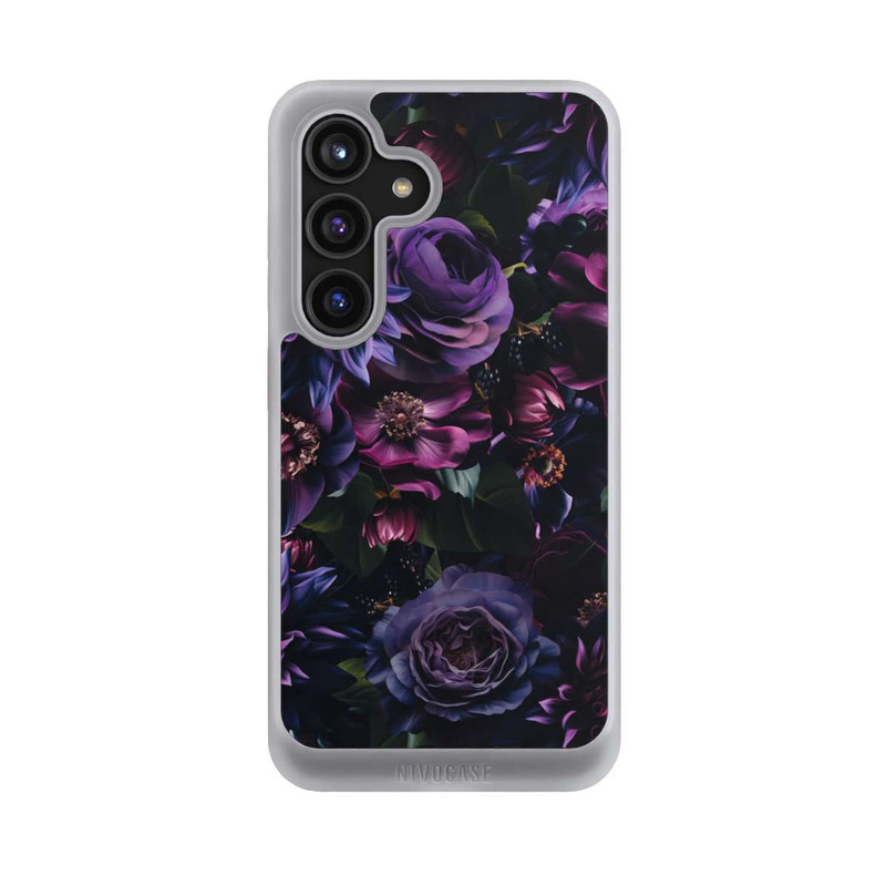 Galaxy S24 NIVOcore Dunkle Lila Blüten 