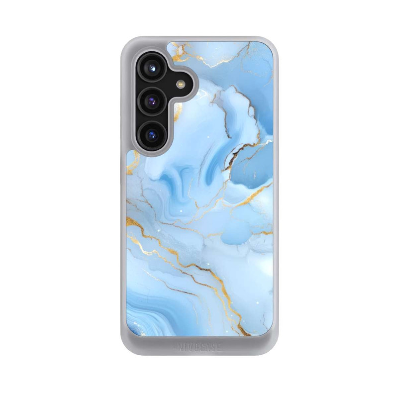 Galaxy S24 NIVOcore Blue Marble Goldprint