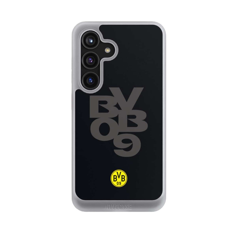 Galaxy S24 NIVOcore BVB09 Grau Schwarz