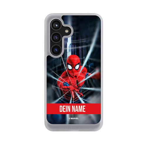 Samsung Galaxy S24 NIVOcore Spiderman Webs in Action Personalisierbar