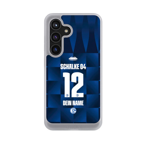 Samsung Galaxy S24 NIVOcore Schalke 04 Trikot Personalisierbar 26-27
