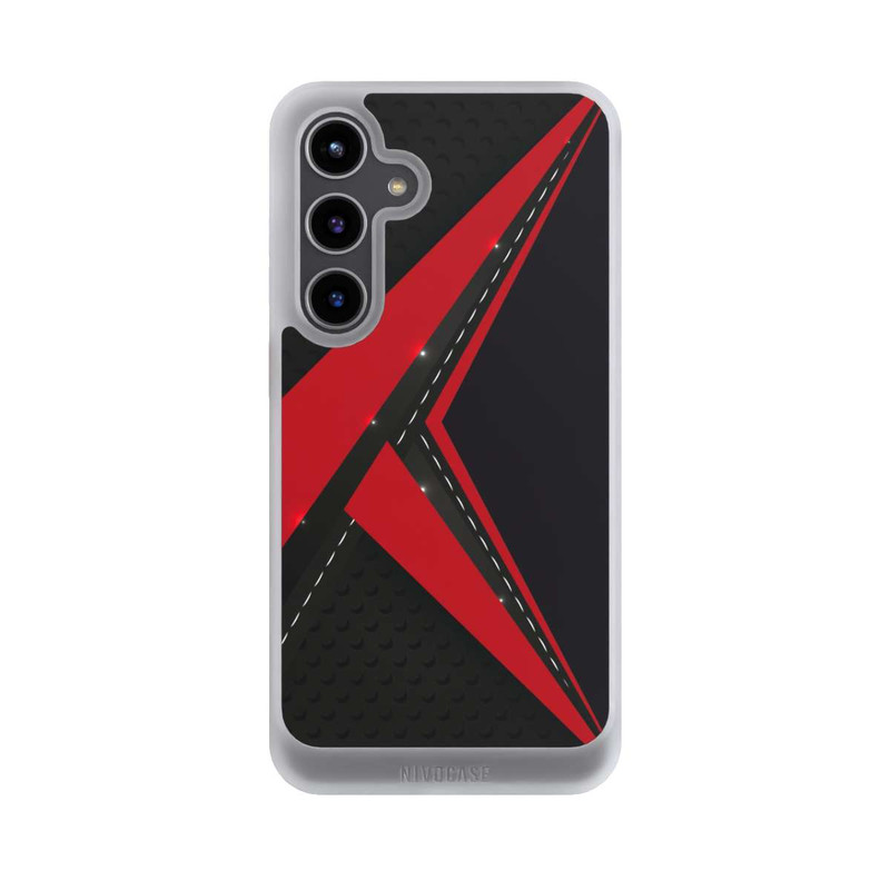 Galaxy S24 + NIVOcore Carbon for Men - Red