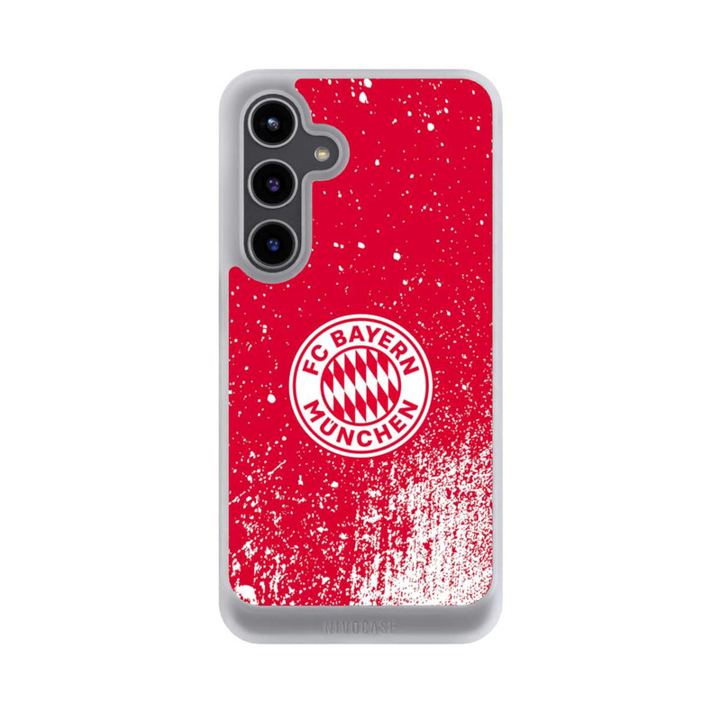 Galaxy S24 + NIVOcore Splatter Red - FCB