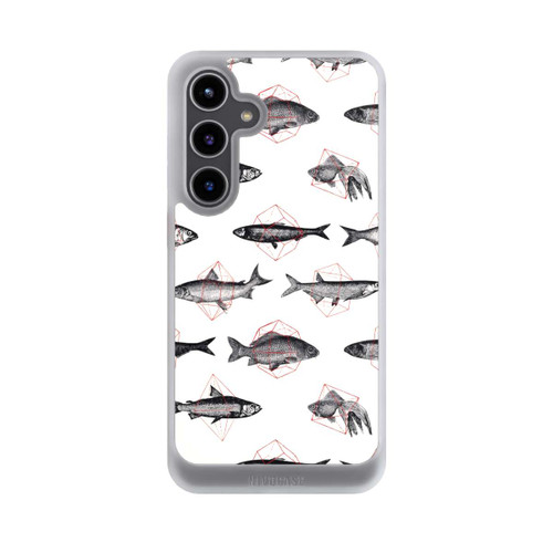 Samsung Galaxy S24+ NIVOcore Fishes in Geometrics