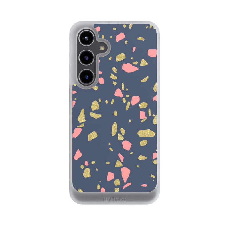 Galaxy S24 + NIVOcore Terazzo Gold Look