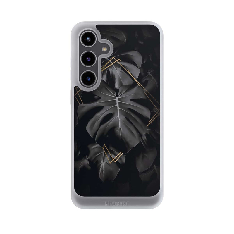 Galaxy S24 + NIVOcore Black Leaves