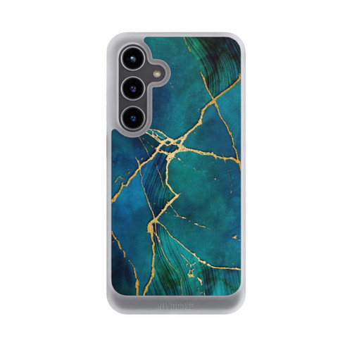 Samsung Galaxy S24+ NIVOcore Mineral glamour blue gold look