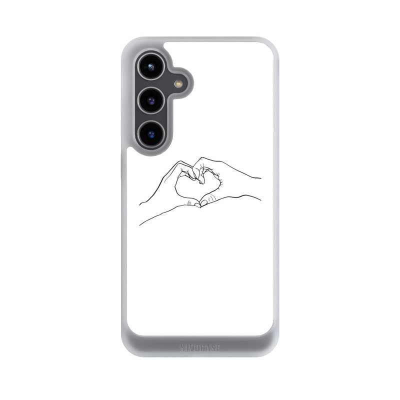 Galaxy S24 + NIVOcore Love Hands Line Art