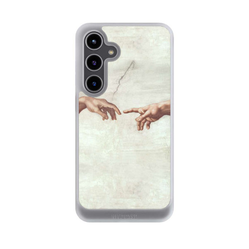 Samsung Galaxy S24+ NIVOcore Hands of God and Adam by Michelangelo Buonarroti
