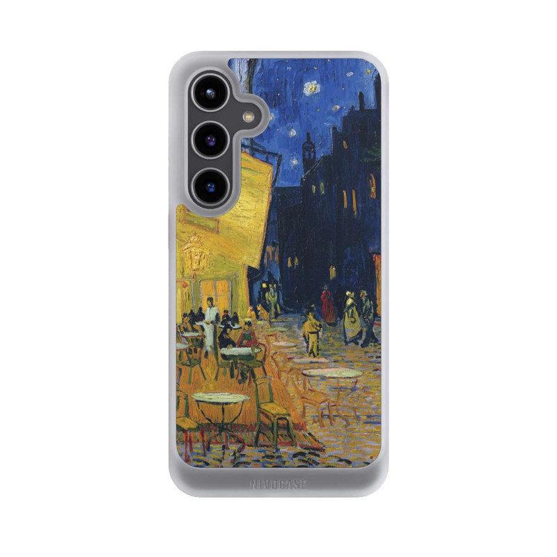 Galaxy S24 + NIVOcore Cafe Terrace Place du Forum by Vincent Van Gogh