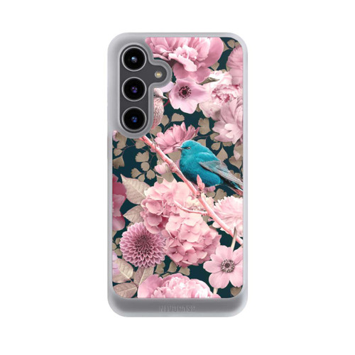 Samsung Galaxy S24+ NIVOcore Sparrows in Pink Flower Pattern