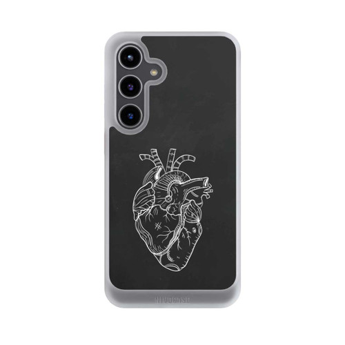 Samsung Galaxy S24+ NIVOcore Heart Drawing Black