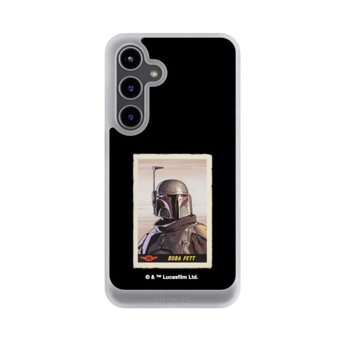 Samsung Galaxy S24+ NIVOcore Boba Fett Badges Black Background
