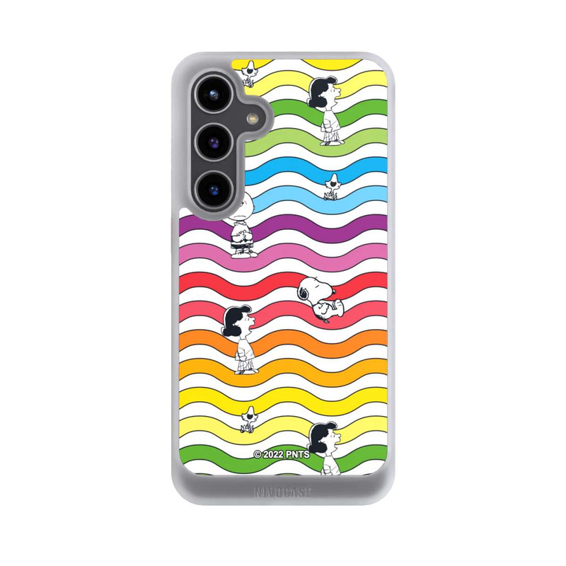 Galaxy S24 + NIVOcore Snoopy Pattern Rainbow