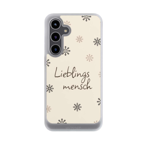 Samsung Galaxy S24+ NIVOcore Lieblingsmensch Snowflakes