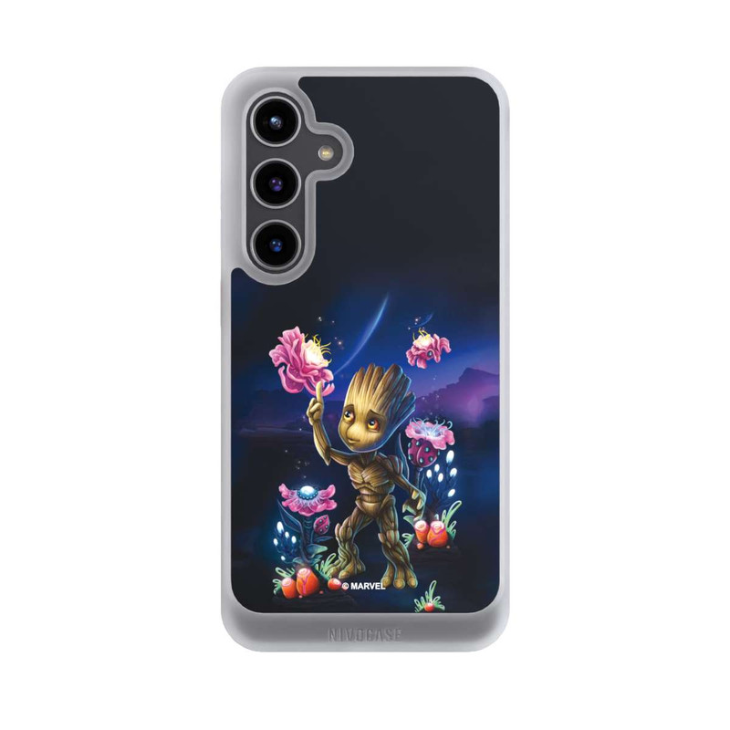 Galaxy S24 + NIVOcore Baby Groot Blumen