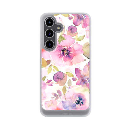 Samsung Galaxy S24+ NIVOcore Tapete mit rosa Blumen