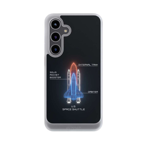 Samsung Galaxy S24+ NIVOcore Space Shuttle Wireframe