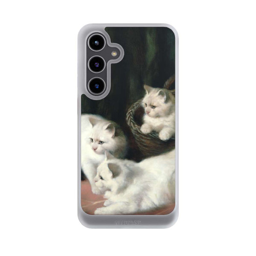 Samsung Galaxy S24+ NIVOcore Three White Angora Kittens