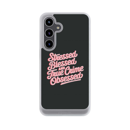 Samsung Galaxy S24+ NIVOcore Stressed Blessed and True Crime Obsessed