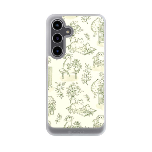 Samsung Galaxy S24+ NIVOcore Chonky Cats Toile de Jouy