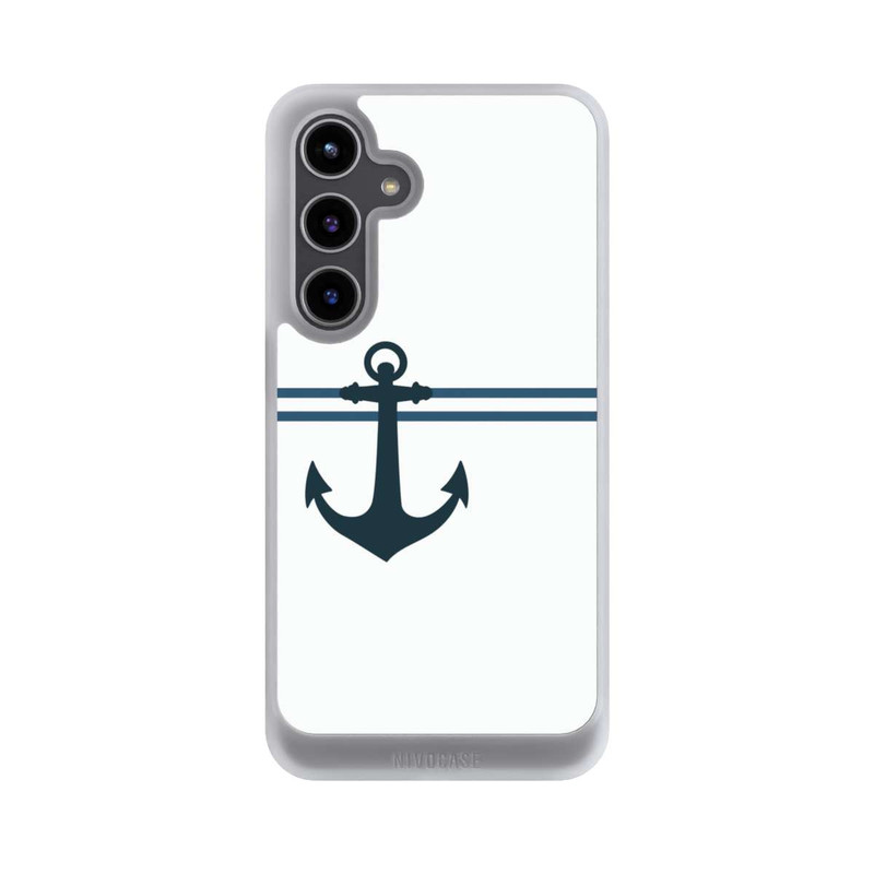 Galaxy S24 + NIVOcore Anchor Bay White with AI