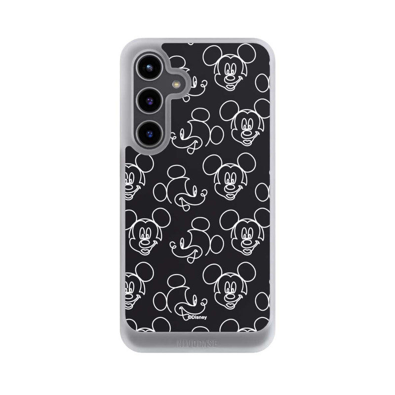 Galaxy S24 + NIVOcore Disney Mickey Muster Schwarz