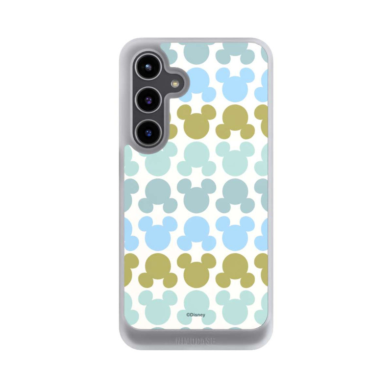 Galaxy S24 + NIVOcore Disney Mickey Icon Pattern Green and Blue