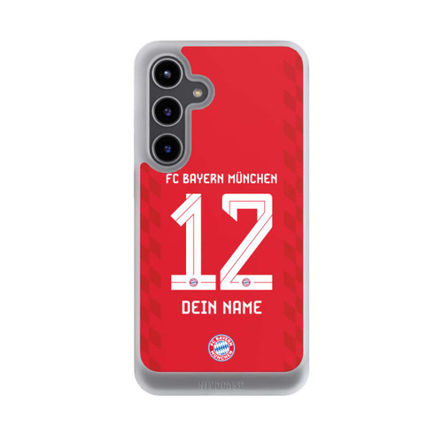Samsung Galaxy S24+ NIVOcore FC Bayern München Trikot Personalisierbar 25-26