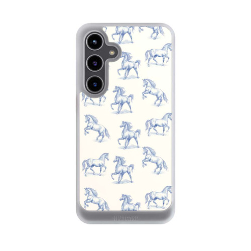 Samsung Galaxy S24+ NIVOcore Horses Pattern Toile de Jouy with AI
