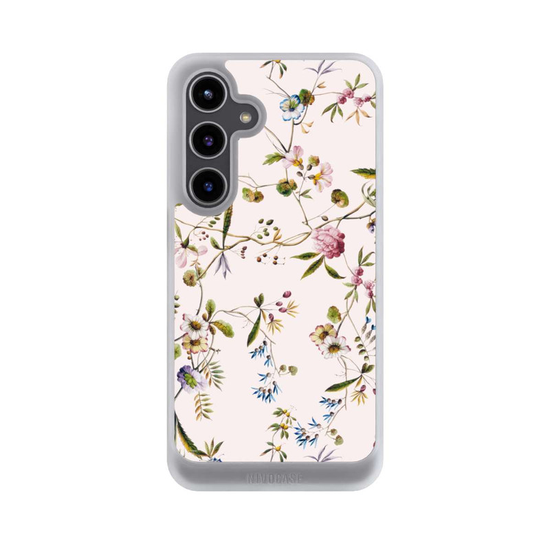 Galaxy S24 + NIVOcore Vintage Blumen Spring