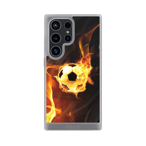 Samsung Galaxy S24 Ultra NIVOcore Fußball in Flammen