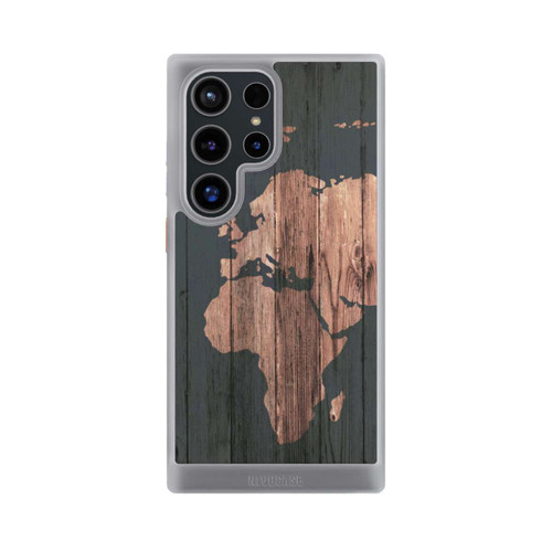 Samsung Galaxy S24 Ultra NIVOcore Wooden World Map