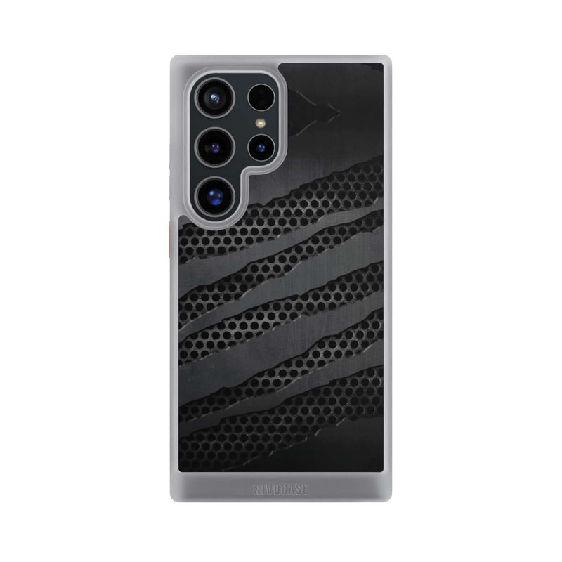 Galaxy S24 Ultra NIVOcore Griffures Métalliques Grises