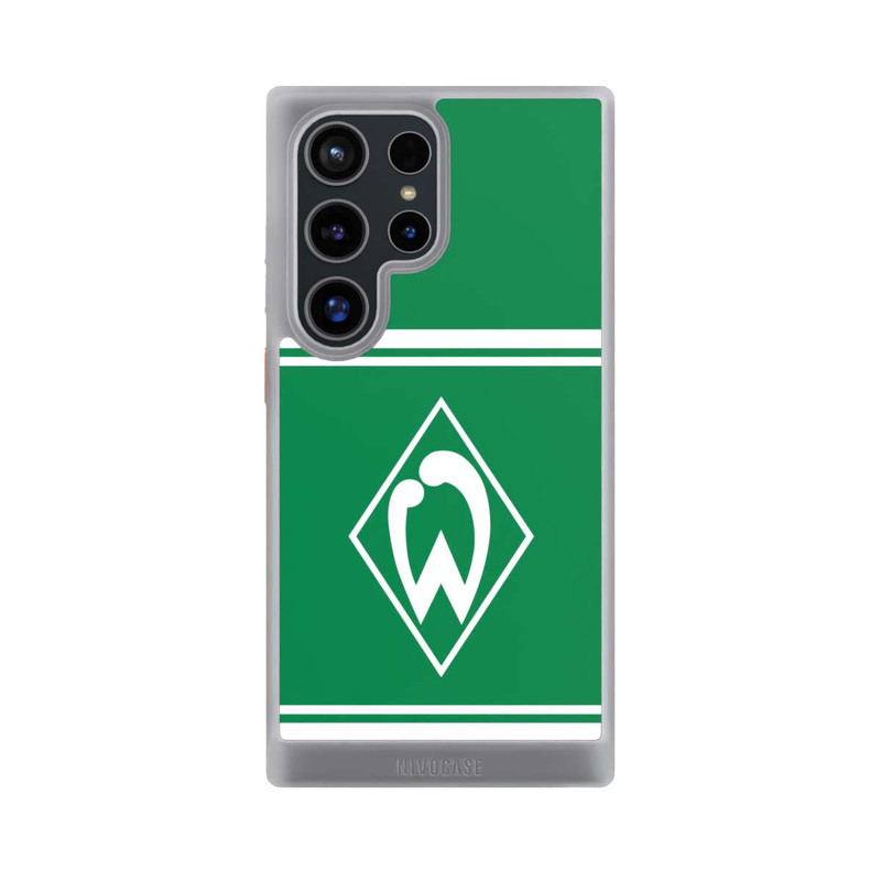 Galaxy S24 Ultra NIVOcore Werder Stripes Green