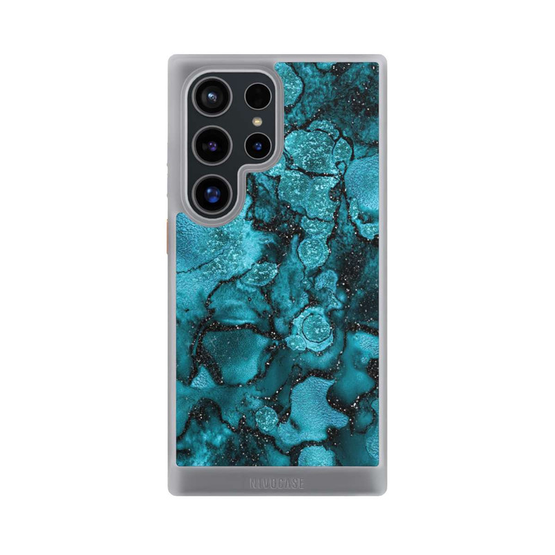 Galaxy S24 Ultra NIVOcore Paillettes Bleues
