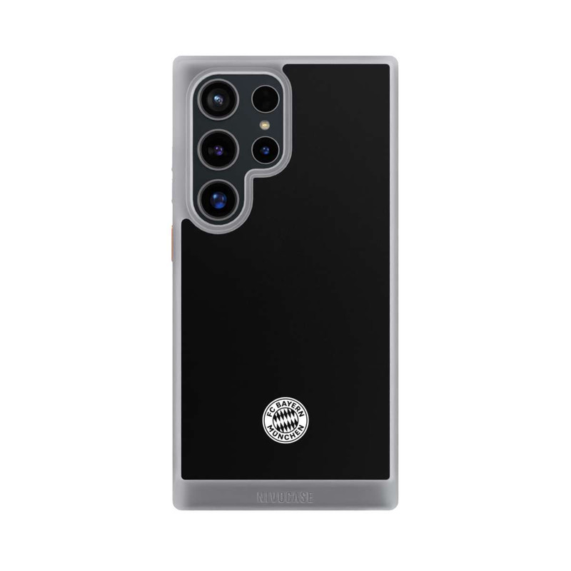 Galaxy S24 Ultra NIVOcore Classic FCB Logo - white on black